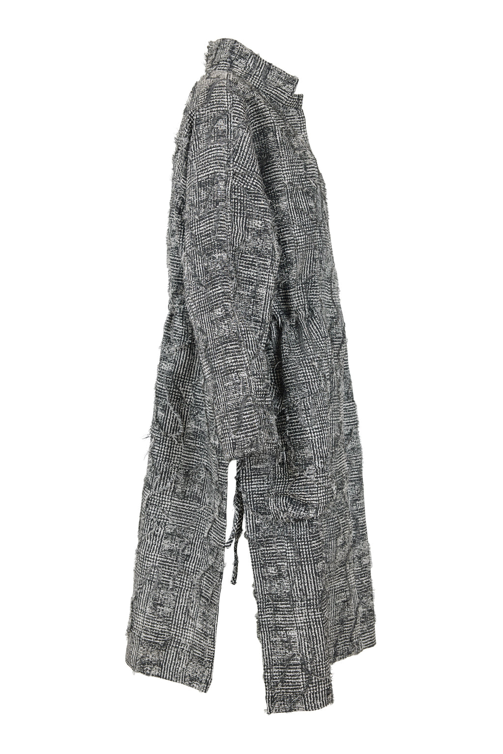 Noen - Grey Long Line Jacket