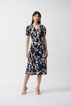 Load image into Gallery viewer, Joseph Ribkoff - Navy/Beige Dress
