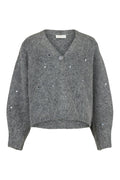 Noen - Grey Sequin Cardigan
