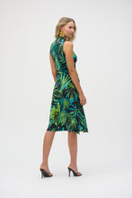 Load image into Gallery viewer, Joseph Ribkoff - Multi-coloured Green Dress
