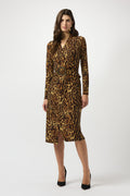 Joseph Ribkoff - Animal Print Occasion Dress