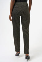 Load image into Gallery viewer, Joseph Ribkoff - Black &amp; Gold Trouser
