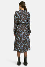 Load image into Gallery viewer, Milano Italy - Mocha Print Shirt Dress
