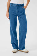 Cream - Indigo Straight leg jean