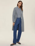 Emme - Duck Egg Blue Smart Jacket Coat