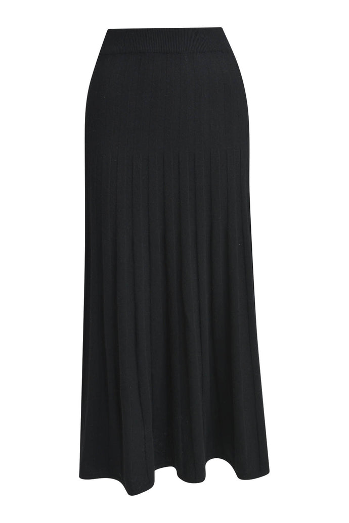 Milano - Knitted Black Skirt