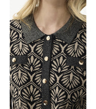 Load image into Gallery viewer, Leo &amp; Ugo - Black/Gold Cardigan
