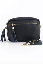 Load image into Gallery viewer, MSH - Leather zip front cross bag
