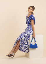 Load image into Gallery viewer, Fee G - Blue Printed Dress
