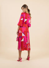 Load image into Gallery viewer, Fee G - Block Print Pink Dress
