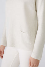 Load image into Gallery viewer, Oui - Cotton Off White Jumper
