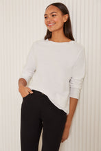 Load image into Gallery viewer, Oui - Cotton Off White Jumper
