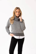 Marble - Black and White Jumper