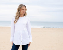 Load image into Gallery viewer, Marble - Layering White Shirt
