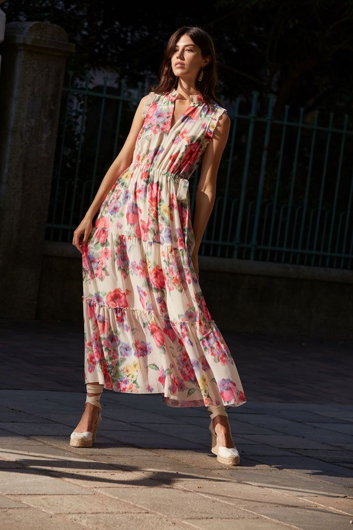 Oui - Floral Maxi Dress