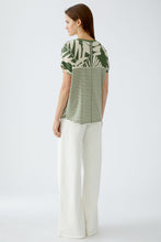 Load image into Gallery viewer, Oui - Khaki Printed Top
