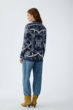 Load image into Gallery viewer, Oui - Blue Printed Blouse
