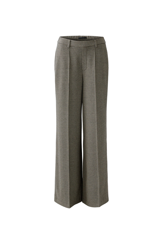 Oui - Plaid Trouser