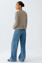 Load image into Gallery viewer, Oui - Sequin Taupe Jumper
