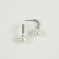 Dante - Pearl drop stud earrings