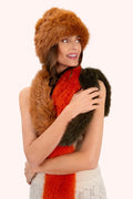 Powder - Two Tone Faux Fur Scarf