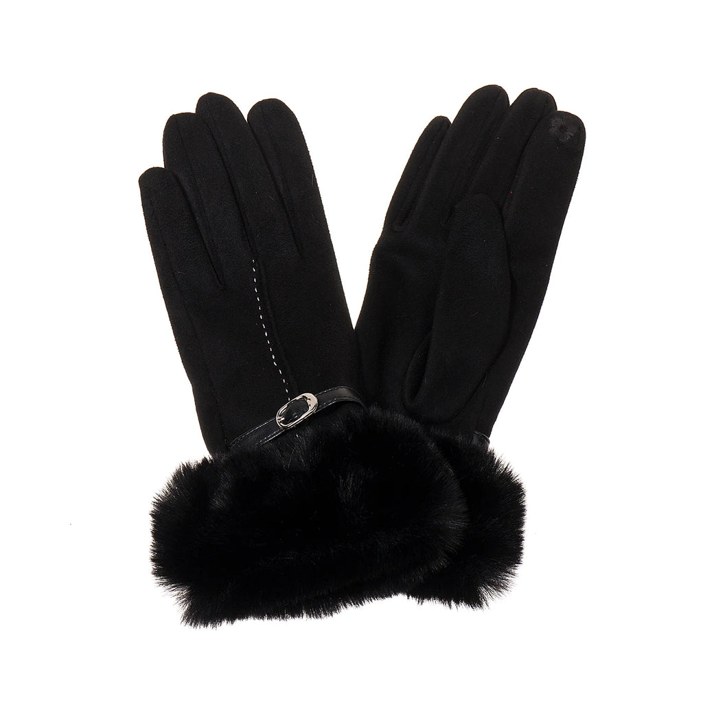 Park Lane - Faux Fur/Tag Gloves