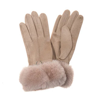 Park Lane - Faux Fur/Tag Gloves