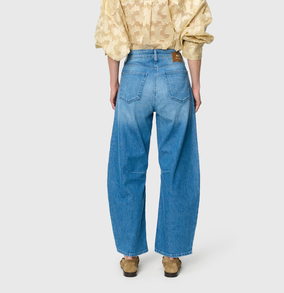 MAC Dekota Barrel Leg Fancy Sapphire Denim Jean
