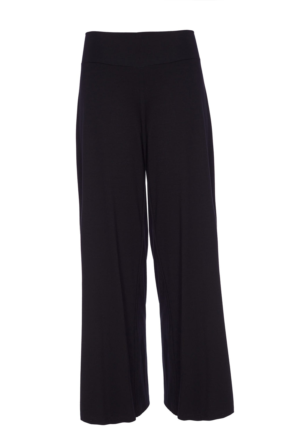 Naya - Black crop wide leg trouser
