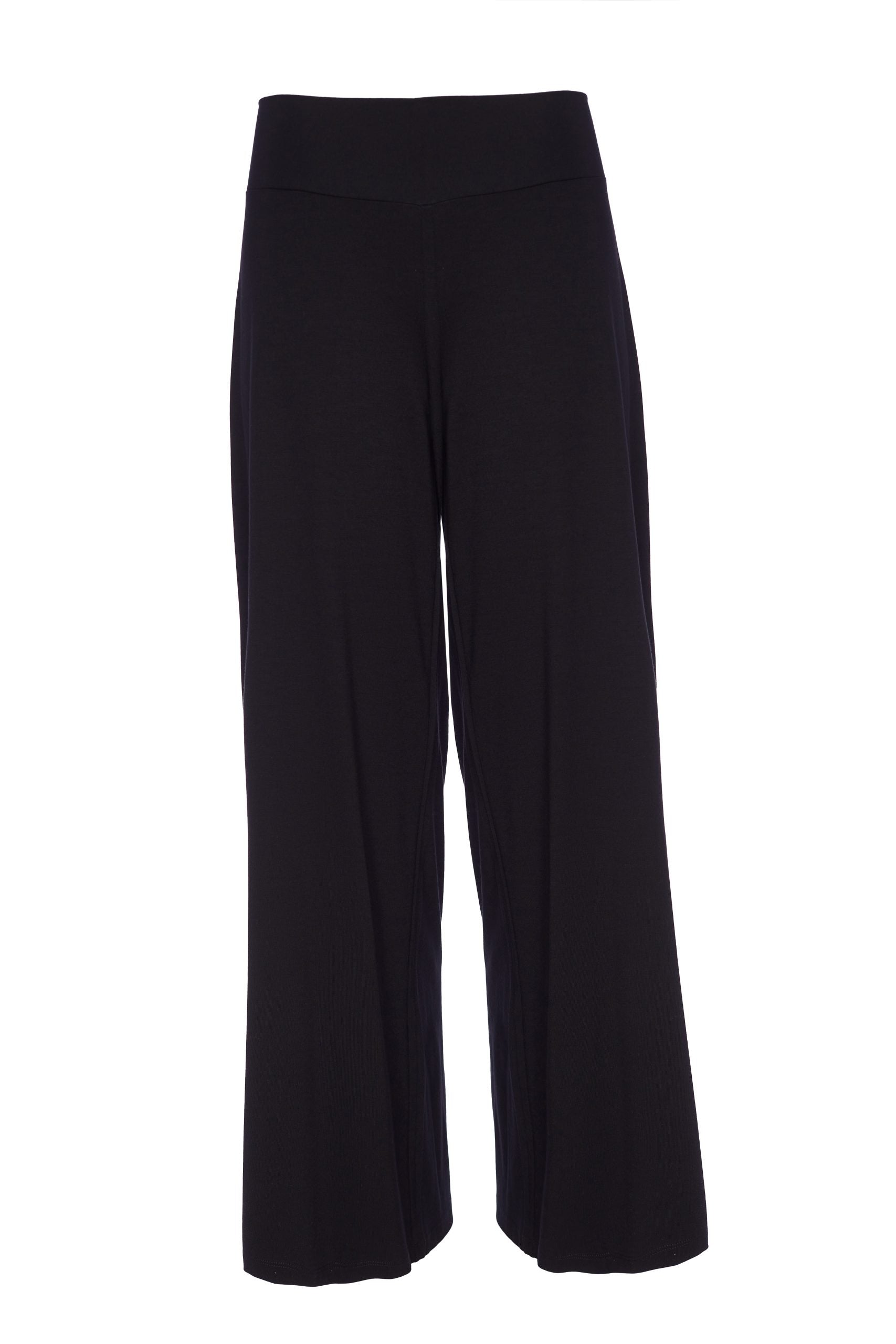 Naya - Black crop wide leg trouser