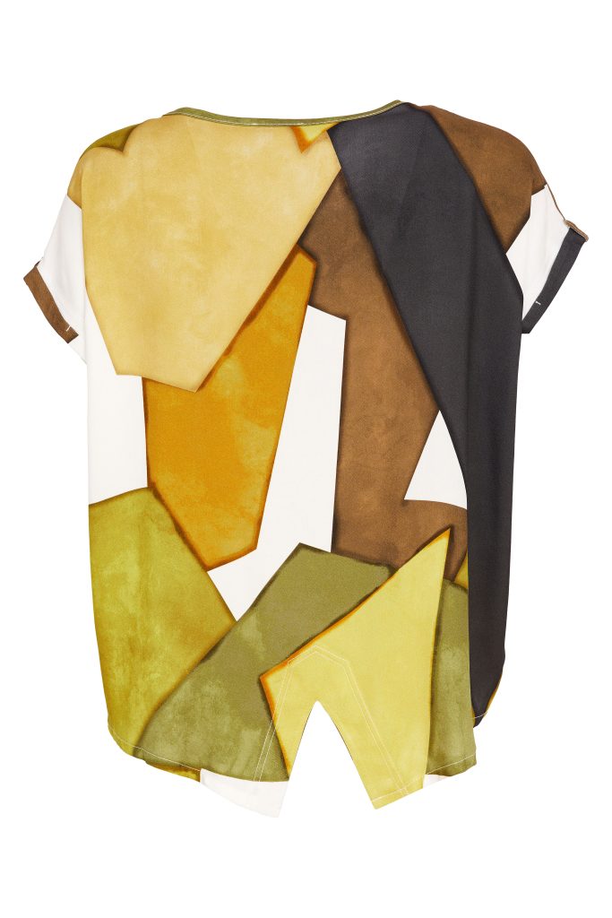 Naya Multi Coloured Graphic Print Top 150