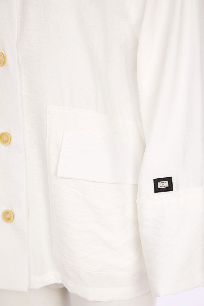 Naya Button Through Jacket With Pocket Detail 156