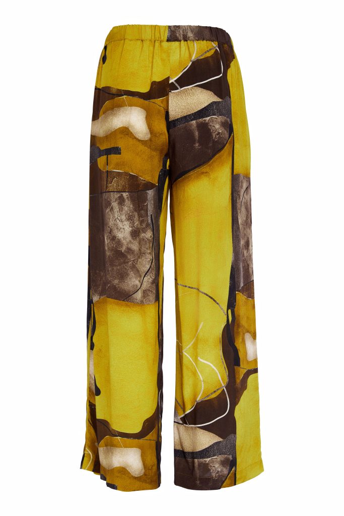 Naya Wide Leg Print Pull Up Palazzo Trouser 274