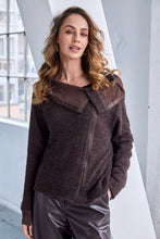 Load image into Gallery viewer, Naya - Chocolate Zip Jumper
