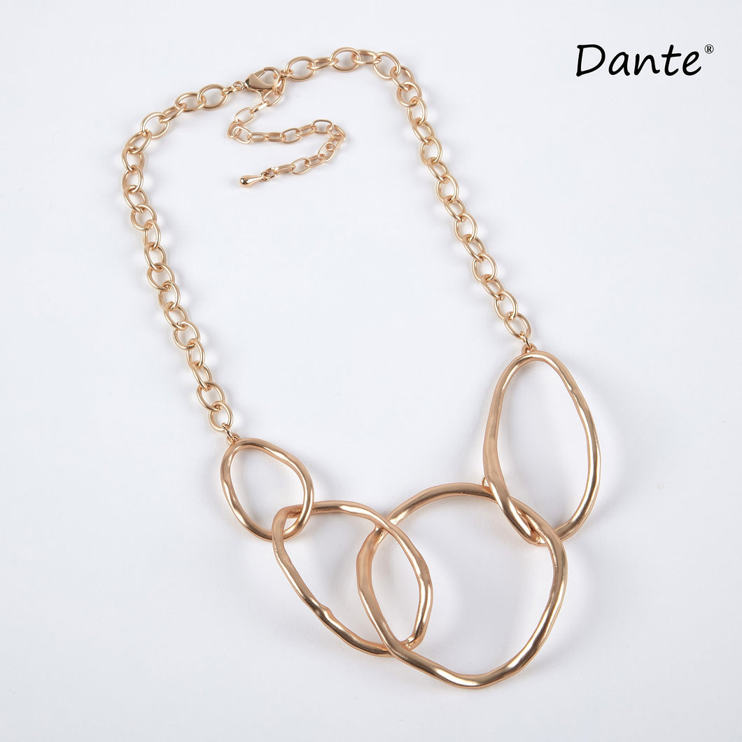 Dante - Gold Loop Necklace