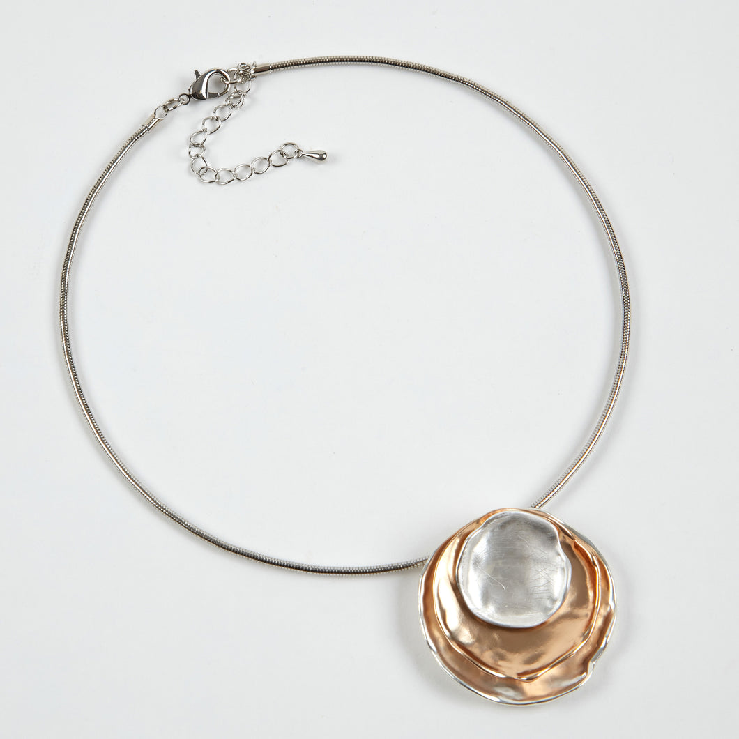 Dante - Mixed Circle Necklace