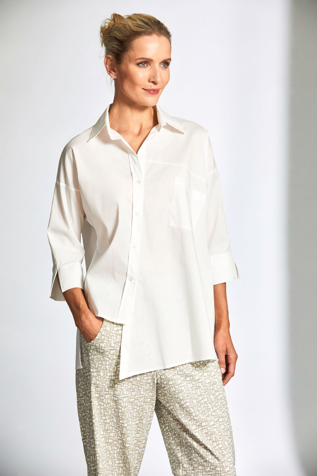 Peruzzi - White Oversize Shirt