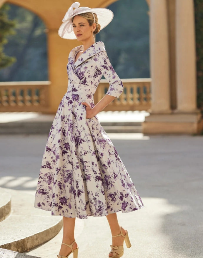Couture club - Brocade Berry Dress
