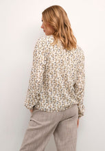 Load image into Gallery viewer, Cream - Printed Frill Shirt

