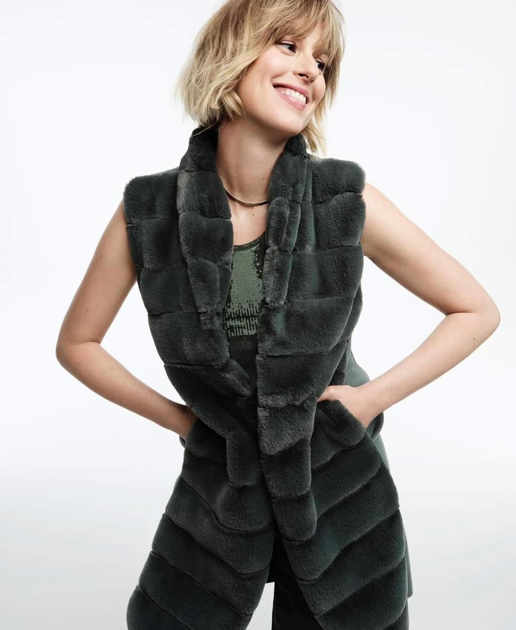 Emme - Faux Fur Gillet