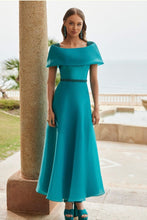 Load image into Gallery viewer, Couture Club - Tiffany Blue Organza Dress
