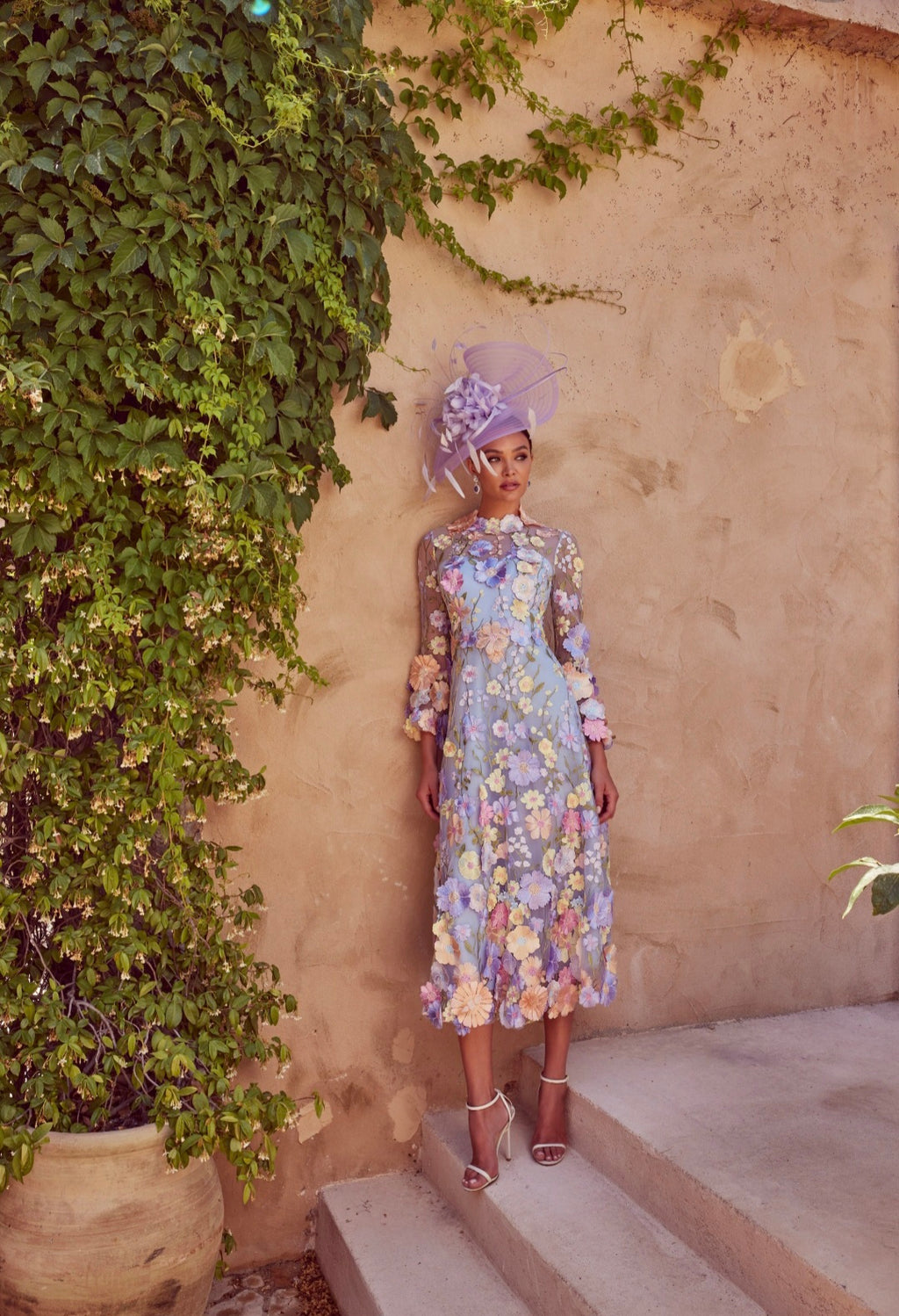 Veni Infantino - Flower 3D Applique Dress