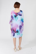 Load image into Gallery viewer, Frank Lyman - Multi Coloured Cape Dress
