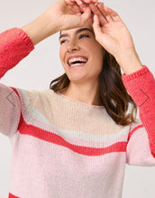 Load image into Gallery viewer, Gerry Weber - Pink Stripe Jumper
