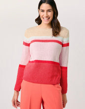 Load image into Gallery viewer, Gerry Weber - Pink Stripe Jumper
