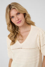 Load image into Gallery viewer, Cream - Detailed Knit Jumper
