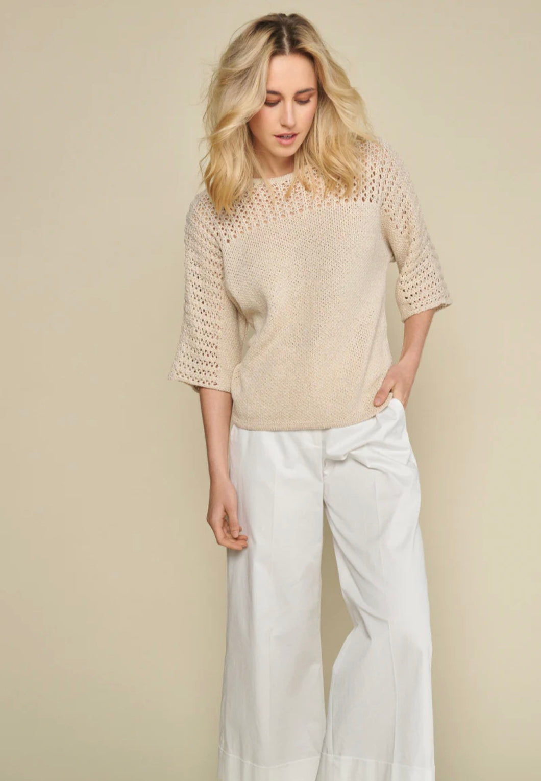 Marie Mero - Beige Jumper