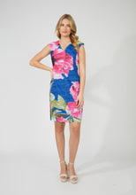 Load image into Gallery viewer, Frank lyman - Royal/Fushia Dress
