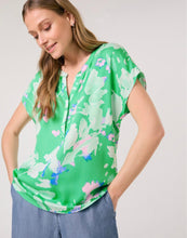 Load image into Gallery viewer, Taifun - Mint Printed Blouse
