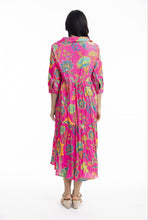 Load image into Gallery viewer, Orientique - Pink Midi Dress
